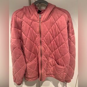 Wild Fable Pink Quilted jacket XXL